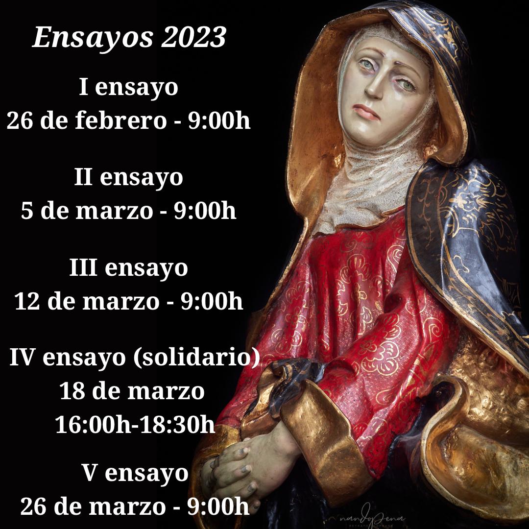 Ensayos Virgen 2023